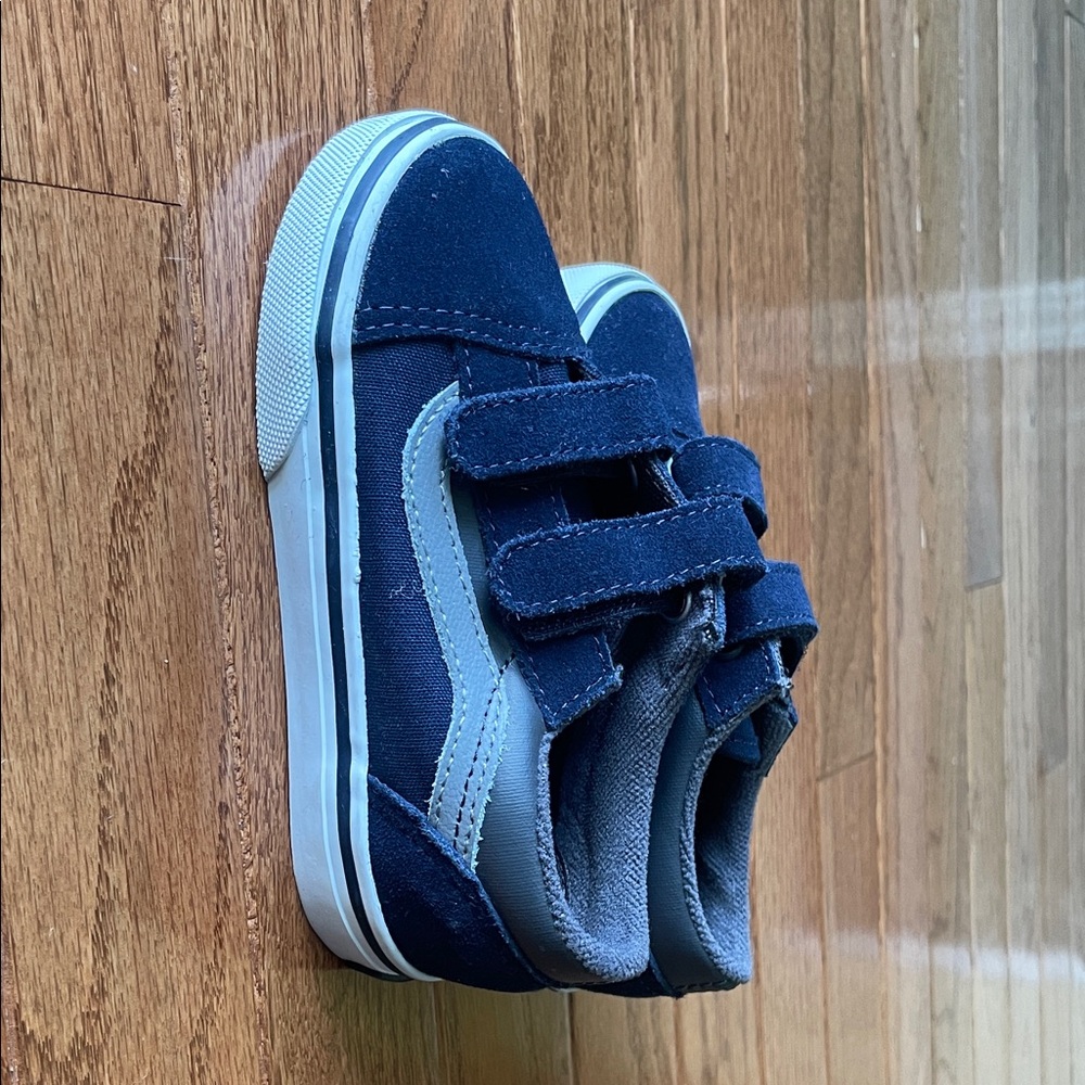 Never worn Navy Vans Toddler